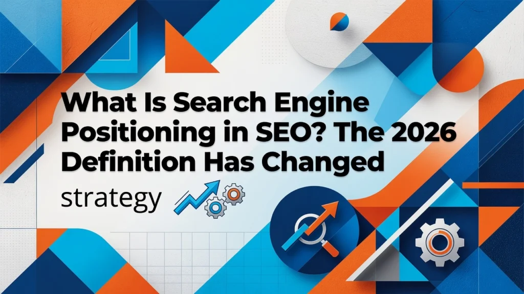 Professional header image for industry analysis: What Is Search Engine Positioning in SEO? The 2026 Defini...
